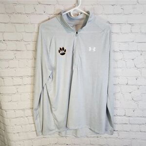 Men's Under Armour "WSC" longsleeve zip-up shirt, size XL